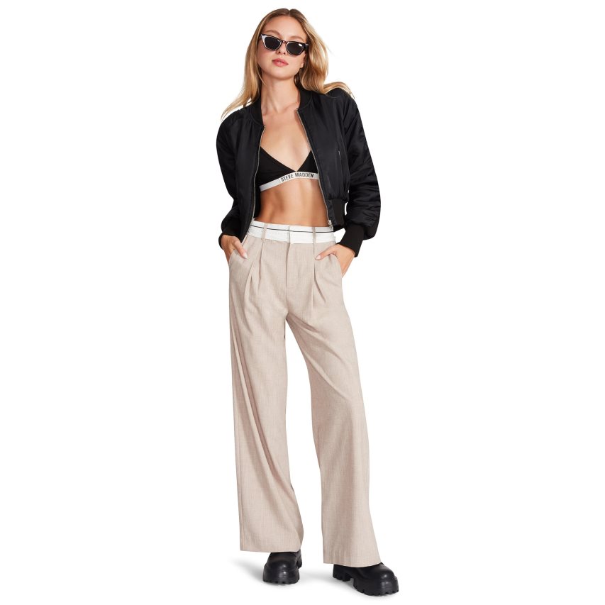 Beige Steve Madden Izzie Women\'s Pants | PH 6075PZC